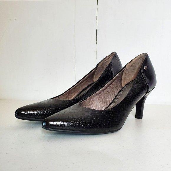 Life Stride Shoes - LifeStride Star Too Faux Leather Dress Casual Pump 7